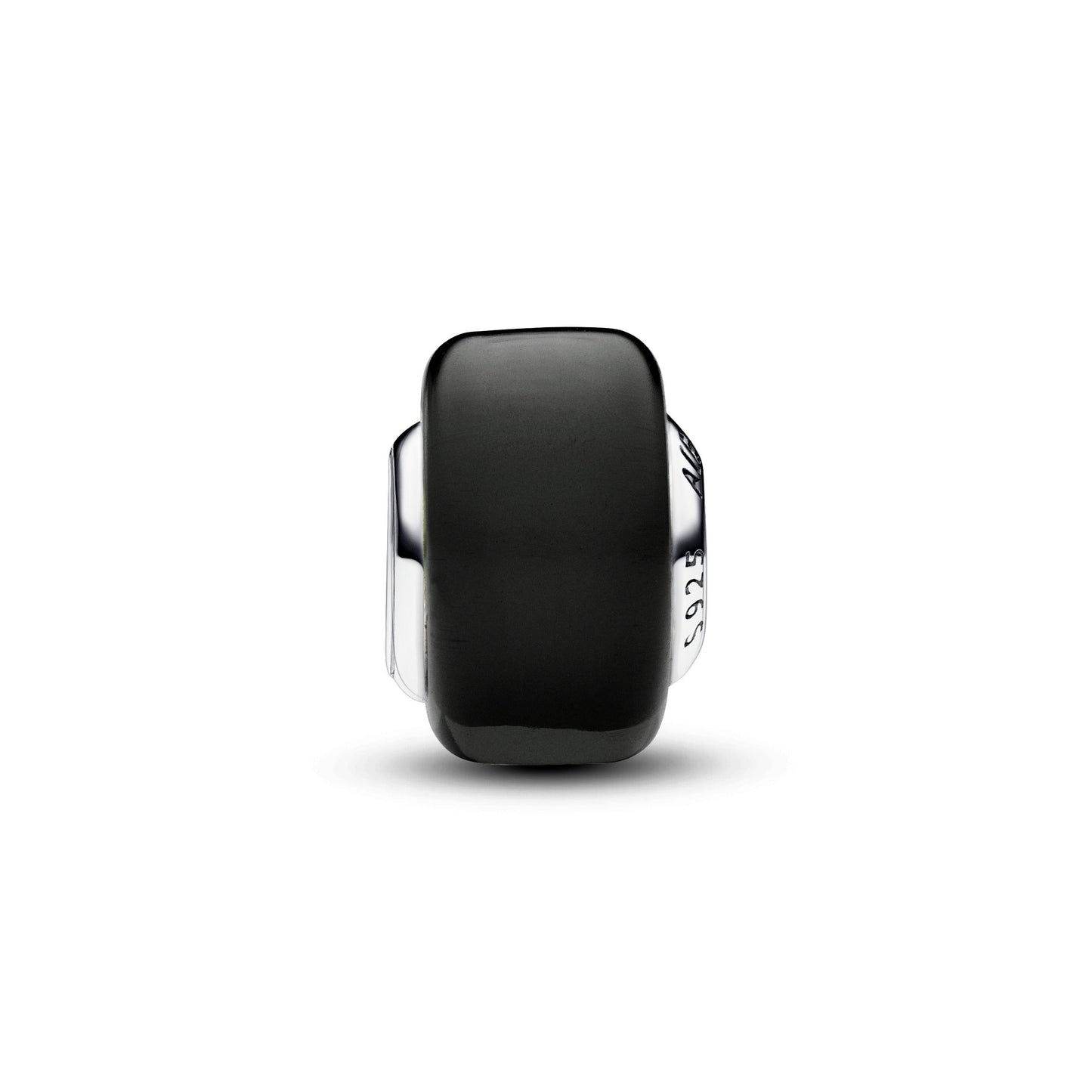 Black Mini Murano Glass Charm Premium Fashion Jewelry Gift Collection