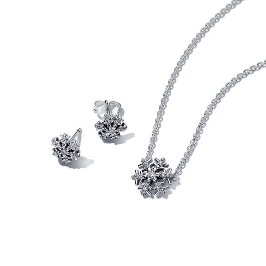Sparkling Snowflake Jewellery Gift Set Premium Fashion Jewelry Gift Collection