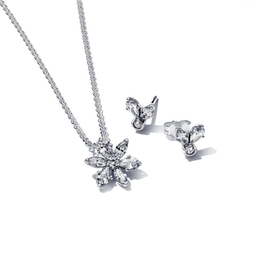 Sparkling Herbarium Cluster Jewellery Gift Set Premium Fashion Jewelry Gift Collection