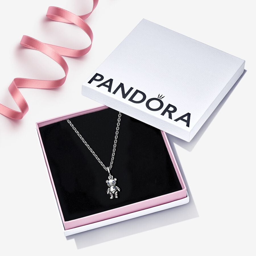 Teddy Bear Necklace Gift Set Premium Fashion Jewelry Gift Collection