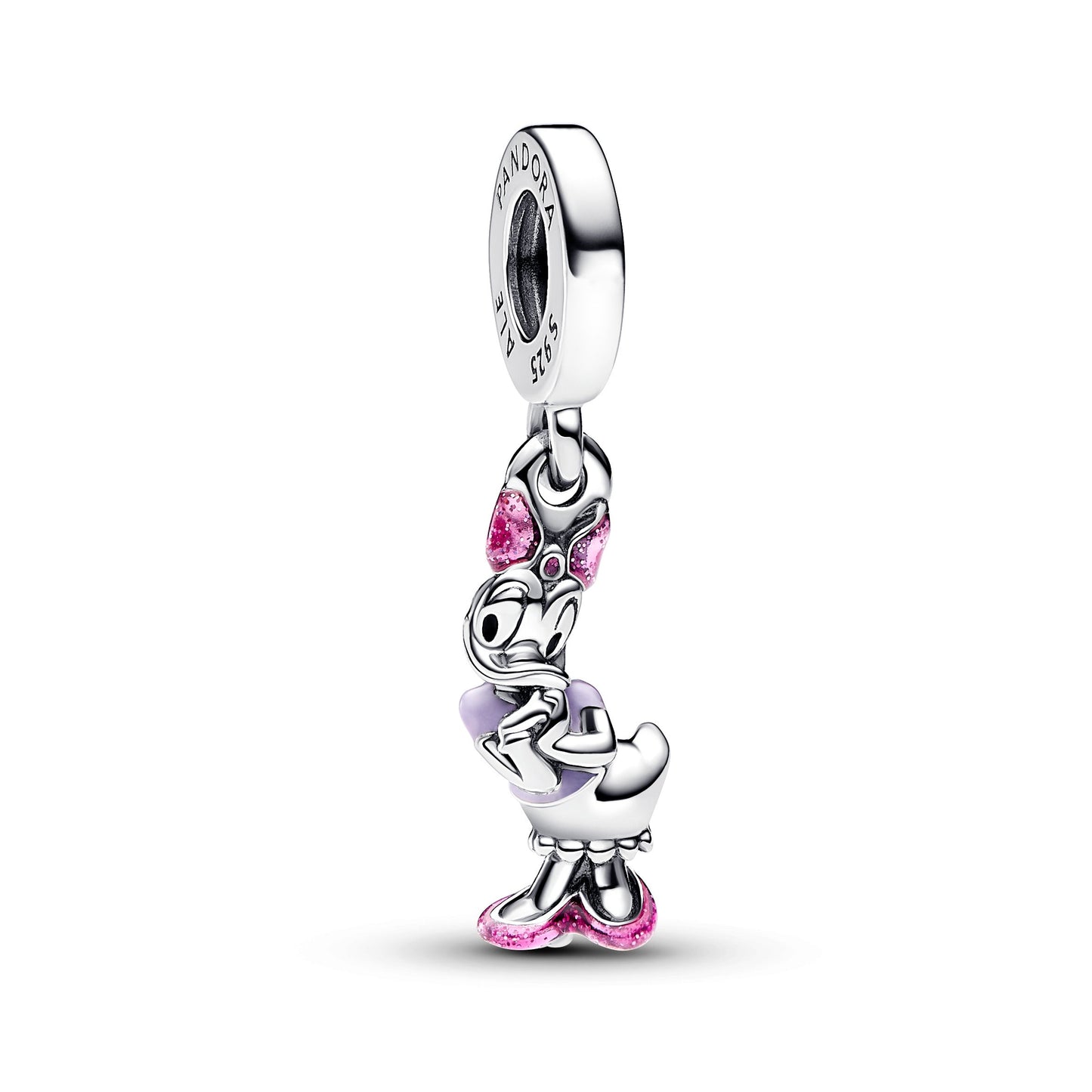 Disney Daisy Duck Dangle Charm Premium Fashion Jewelry Gift Collection
