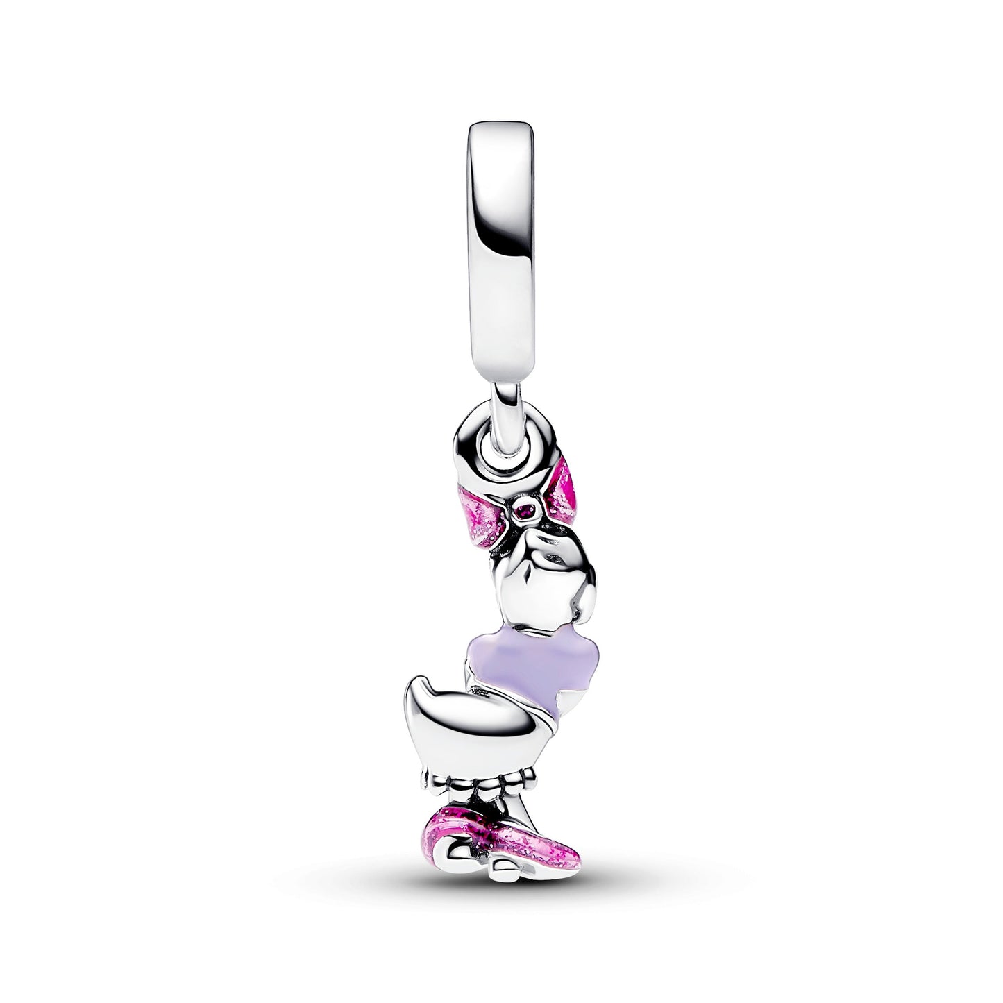Disney Daisy Duck Dangle Charm Premium Fashion Jewelry Gift Collection