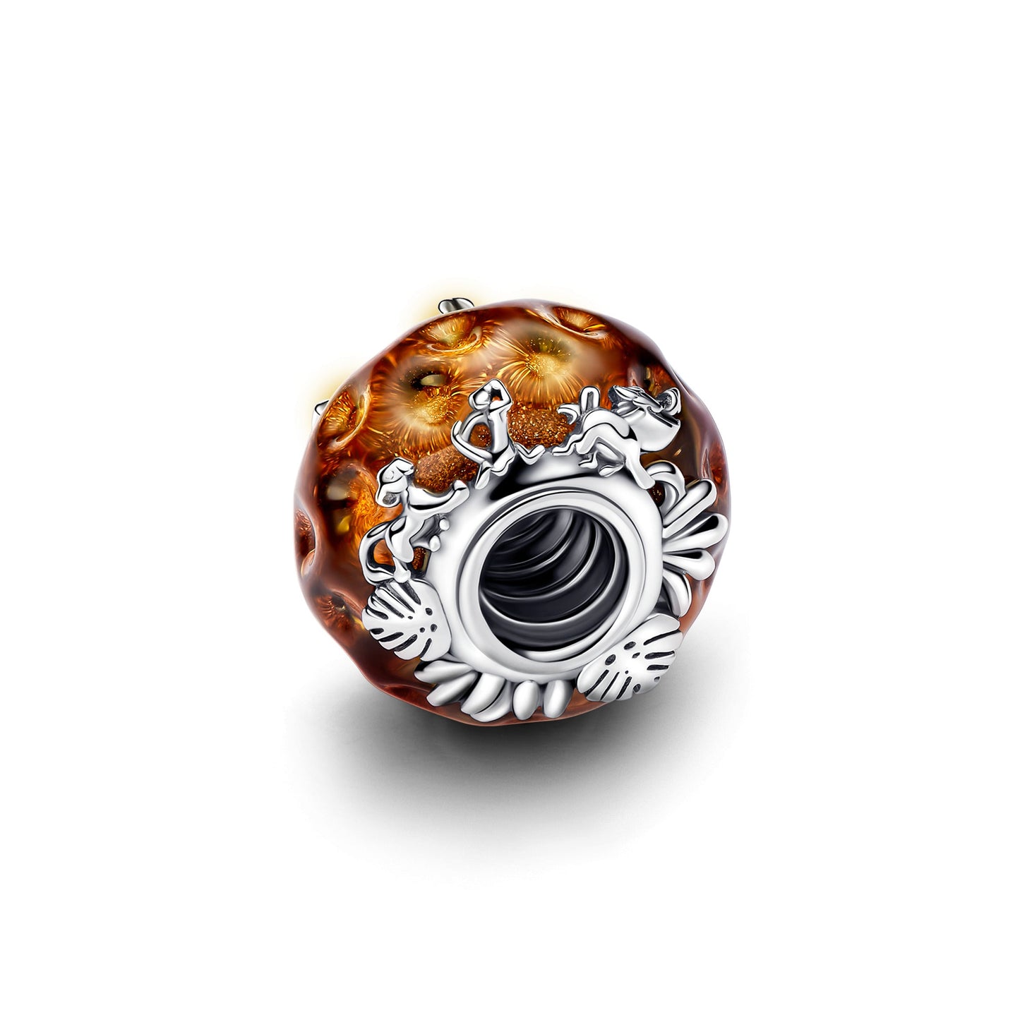 Disney The Lion King Murano Glass Charm Premium Fashion Jewelry Gift Collection