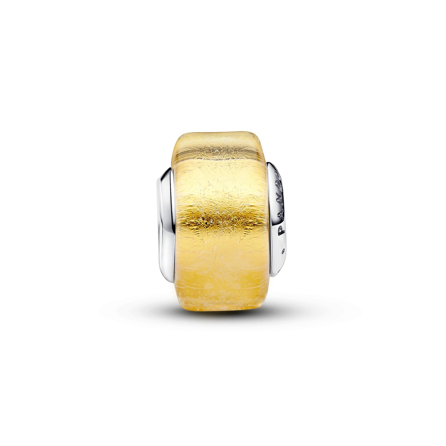 Golden Mini Murano Glass Charm Premium Fashion Jewelry Gift Collection