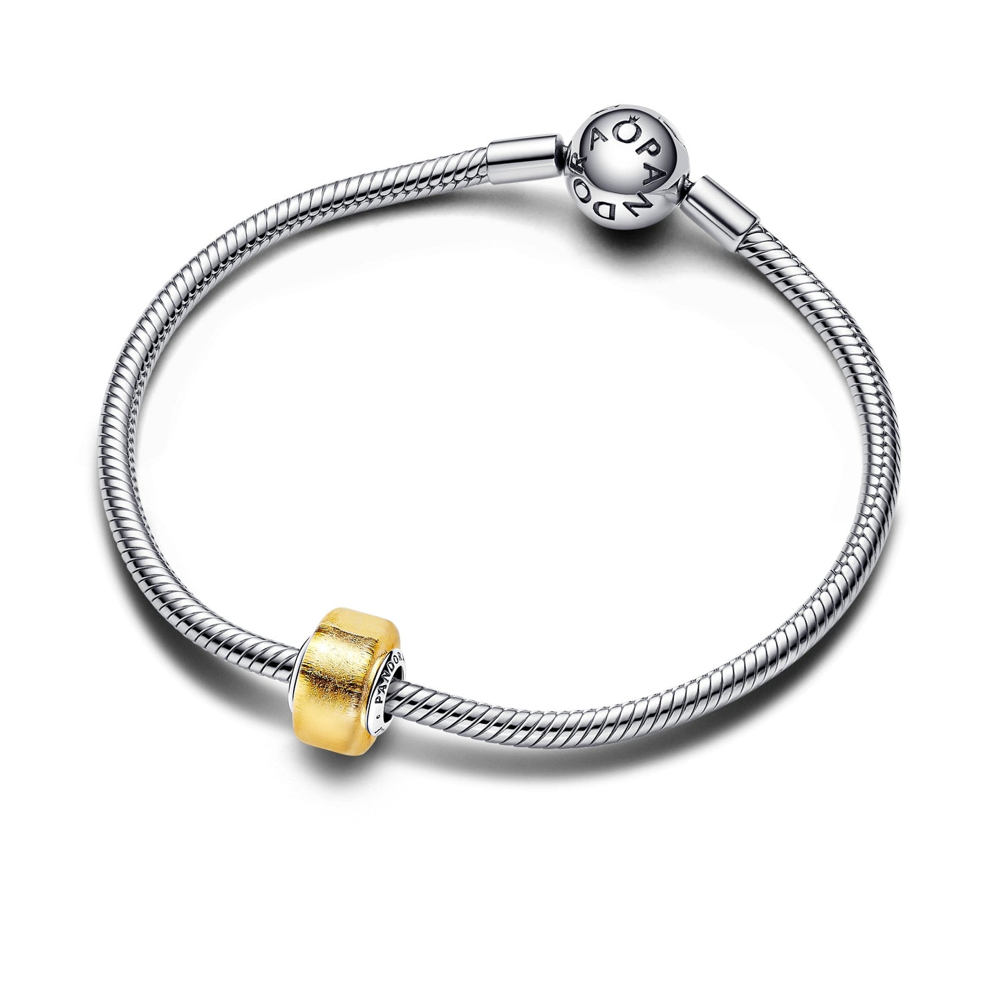 Golden Mini Murano Glass Charm Premium Fashion Jewelry Gift Collection
