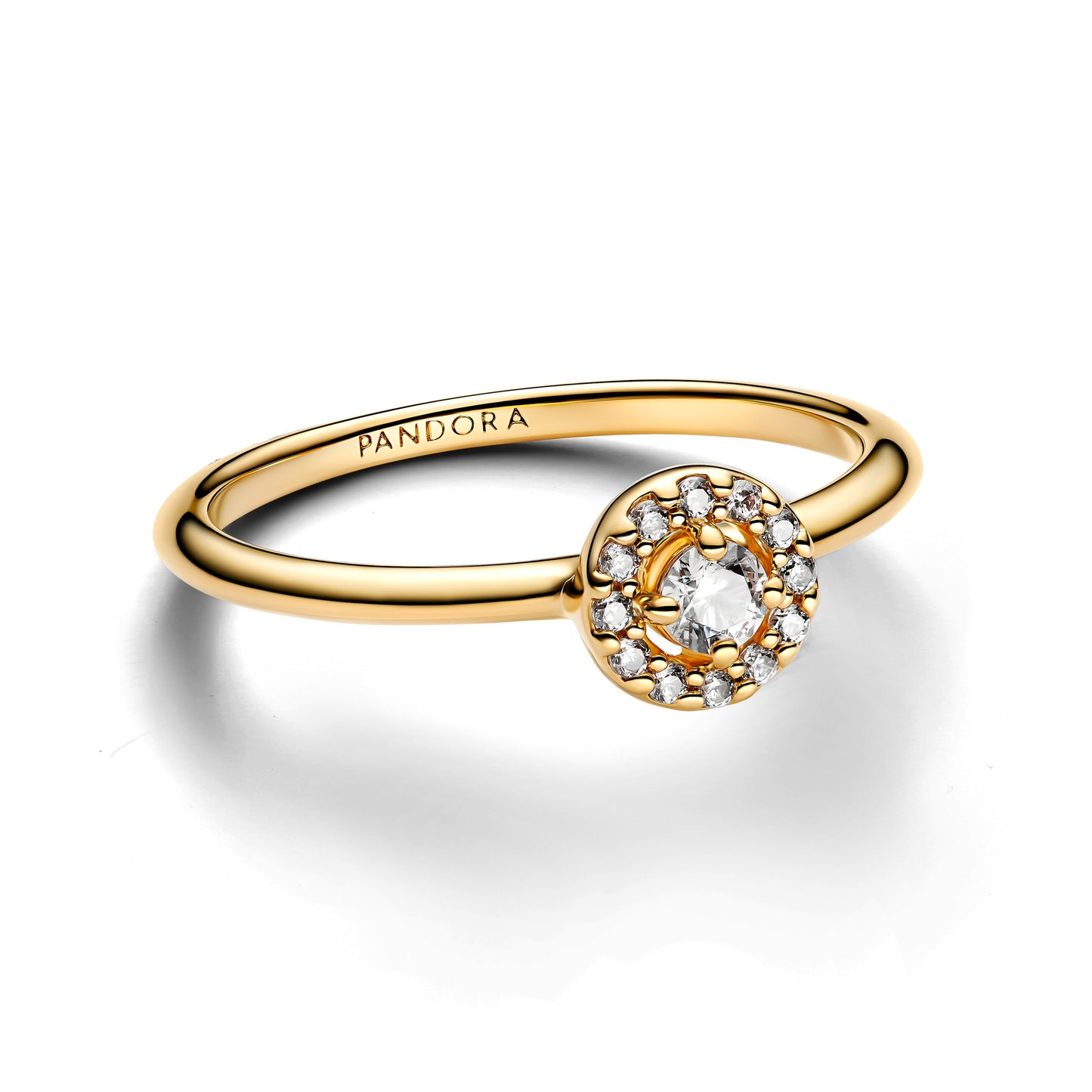 Round Pave Halo Ring Popular Style Premium Collection