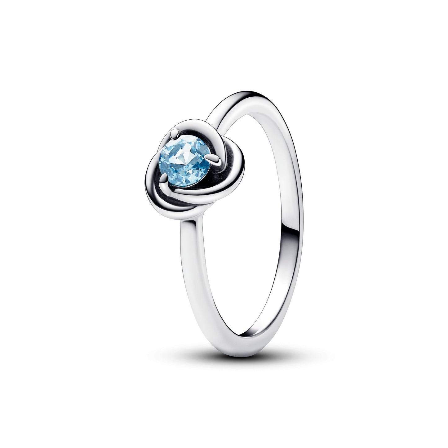 Sea Aqua Blue Eternity Circle Ring Popular Style Premium Collection