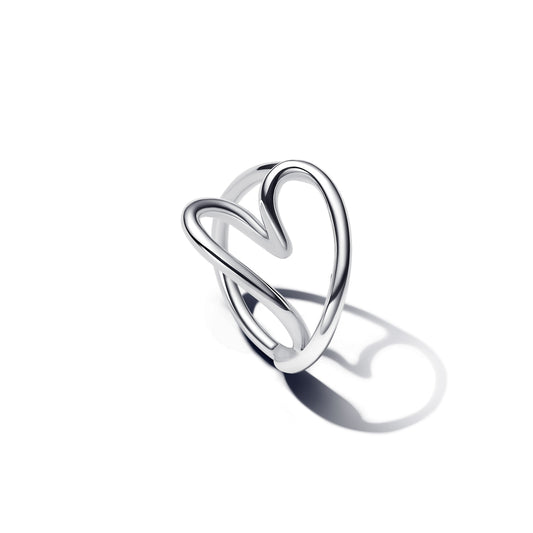 Organically Shaped Heart Ring Popular Style Premium Collection
