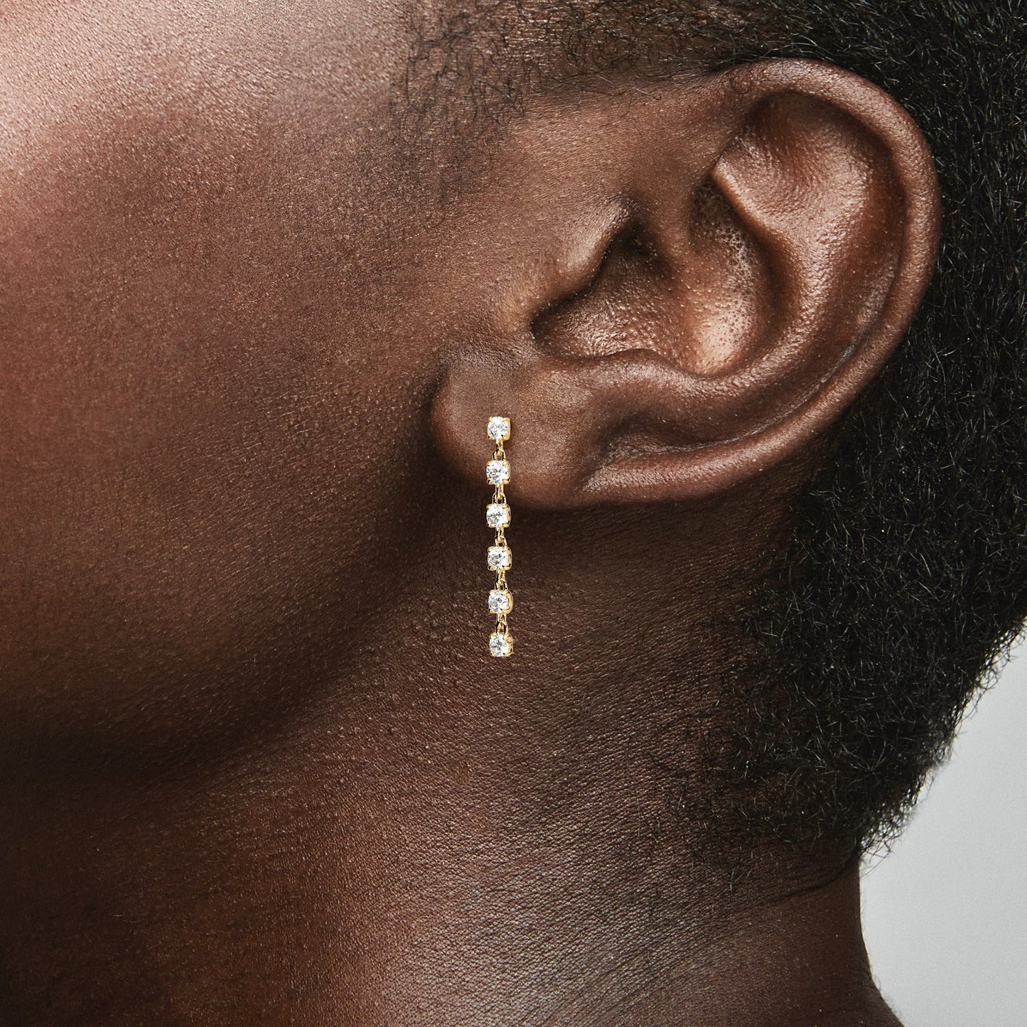 Sparkling Stones Drop Earrings Popular Style Premium Collection