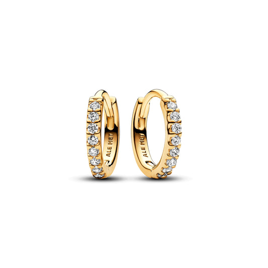 Sparkling Huggie Hoop Earrings Popular Style Premium Collection