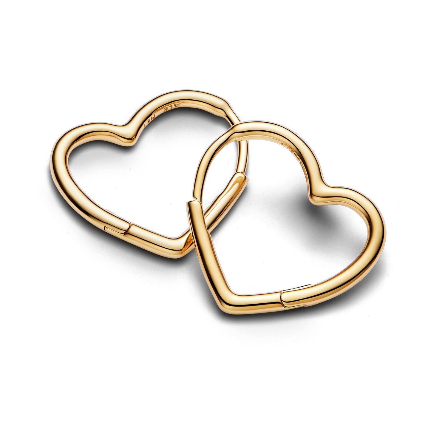 Asymmetrical Heart Hoop Earrings Popular Style Premium Collection