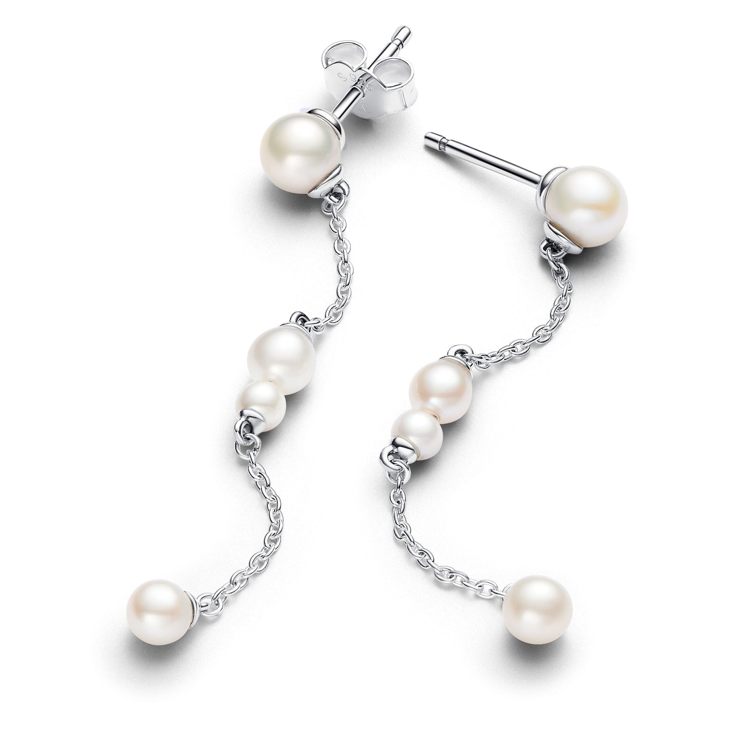 Treated Freshwater Cultured Pearl Drop Earrings Popular Style Premium Collection