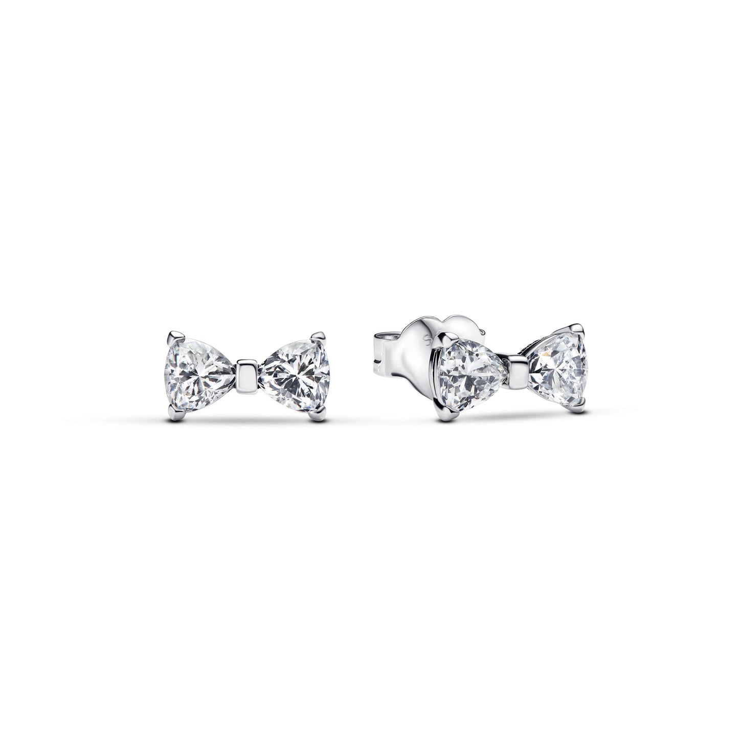 Sparkling Small Bow Stud Earrings Popular Style Premium Collection