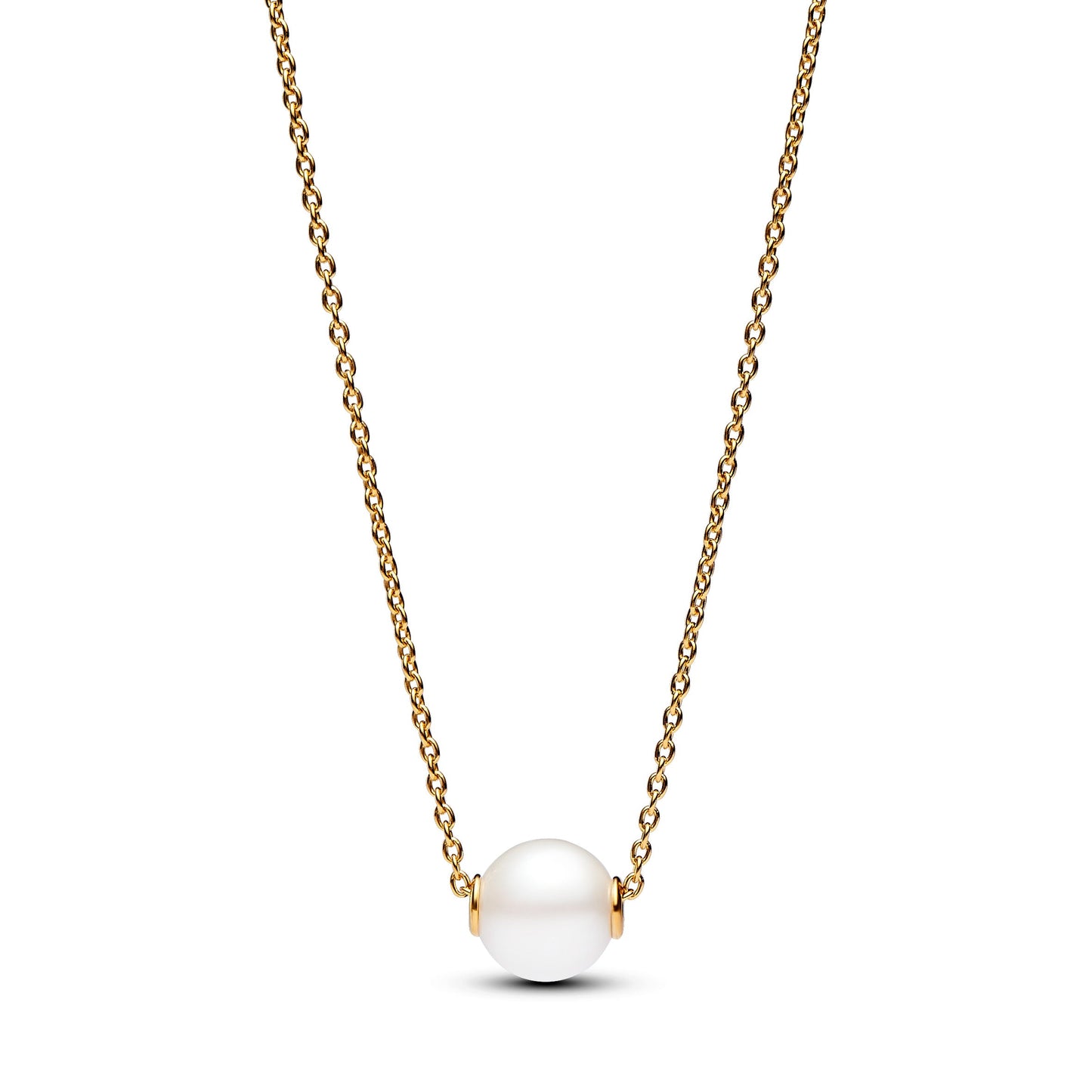 Treated Freshwater Cultured Pearl Collier Necklace Premium Fashion Jewelry Gift Collection
