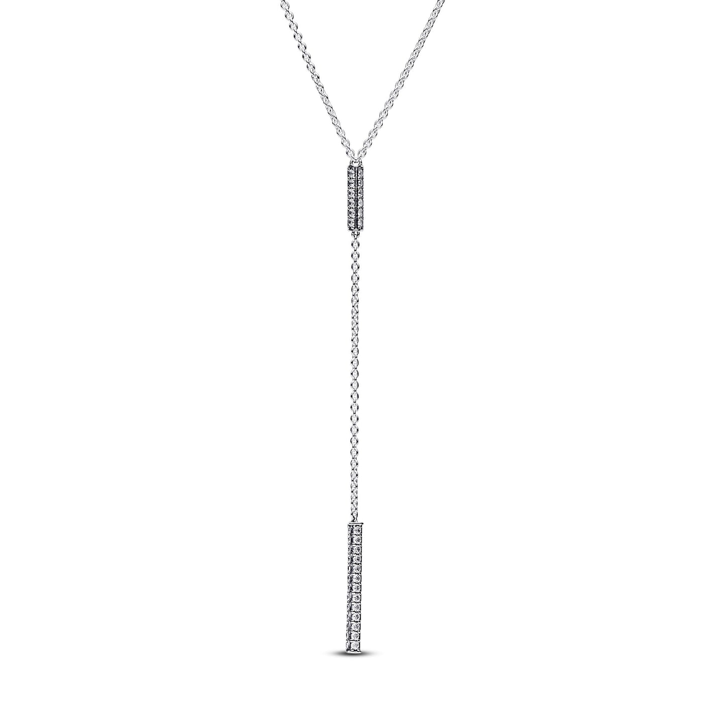 Pandora Timeless Pavé Prism Drop Necklace Premium Fashion Jewelry Gift Collection