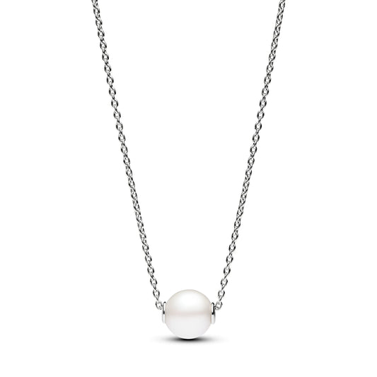 Treated Freshwater Cultured Pearl Collier Necklace Premium Fashion Jewelry Gift Collection