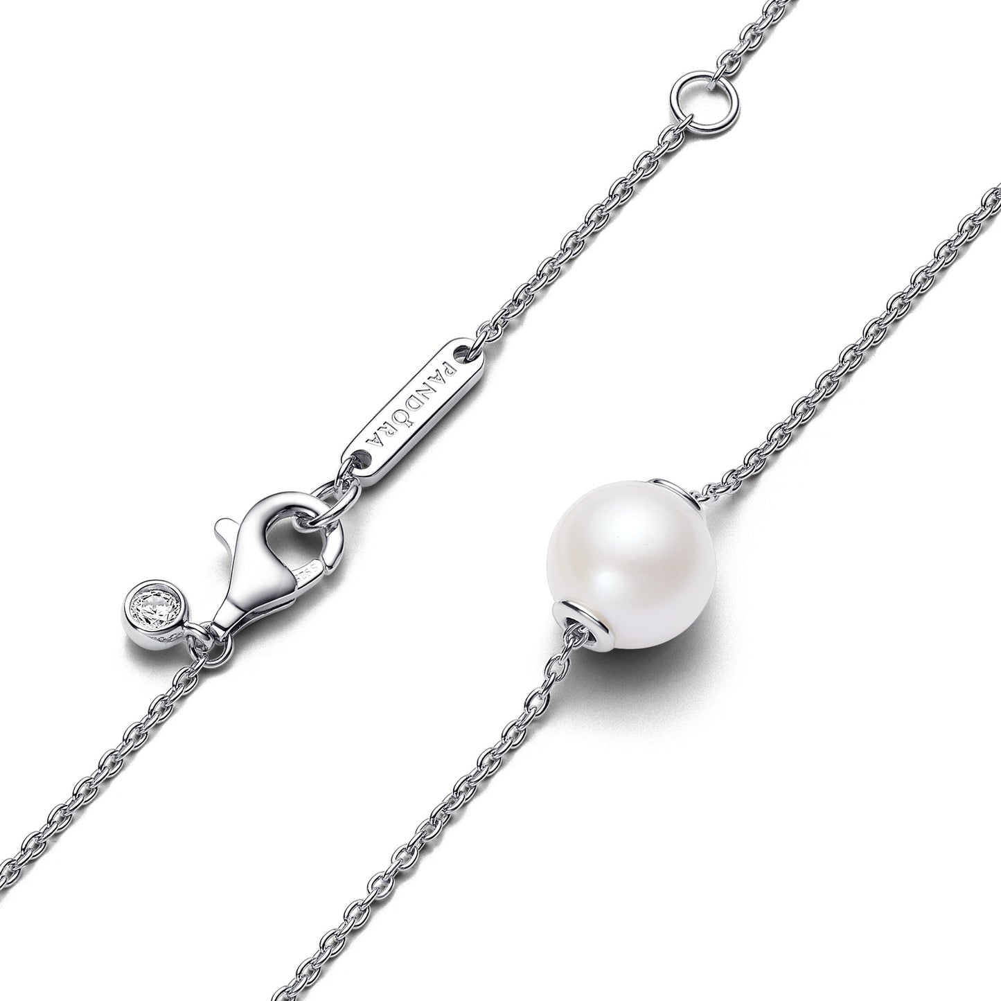 Treated Freshwater Cultured Pearl Collier Necklace Premium Fashion Jewelry Gift Collection