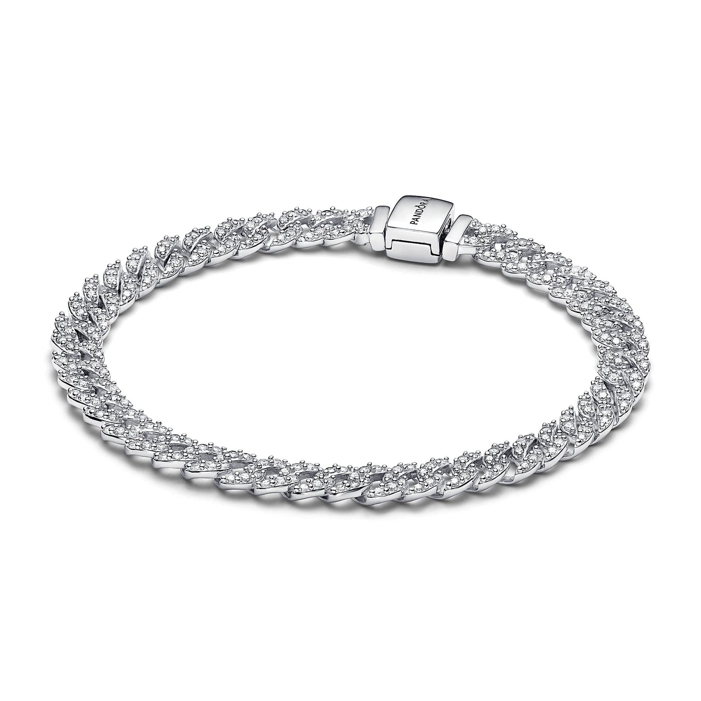 Pandora Timeless Pavé Chain Bracelet Premium Fashion Jewelry Gift Collection