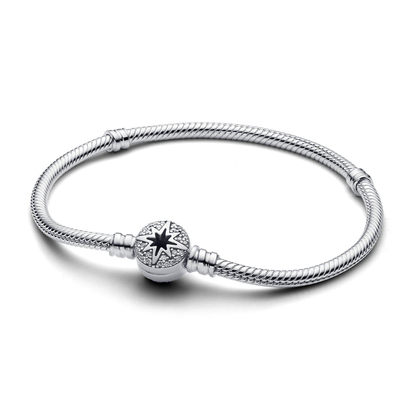 North Star Clasp Snake Chain Bracelet Premium Fashion Jewelry Gift Collection