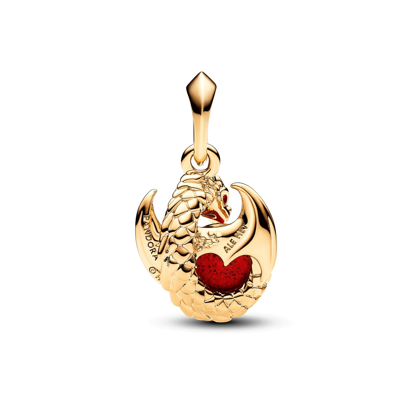 Game of Thrones Dragon Fire Dangle Charm Premium Fashion Jewelry Gift Collection