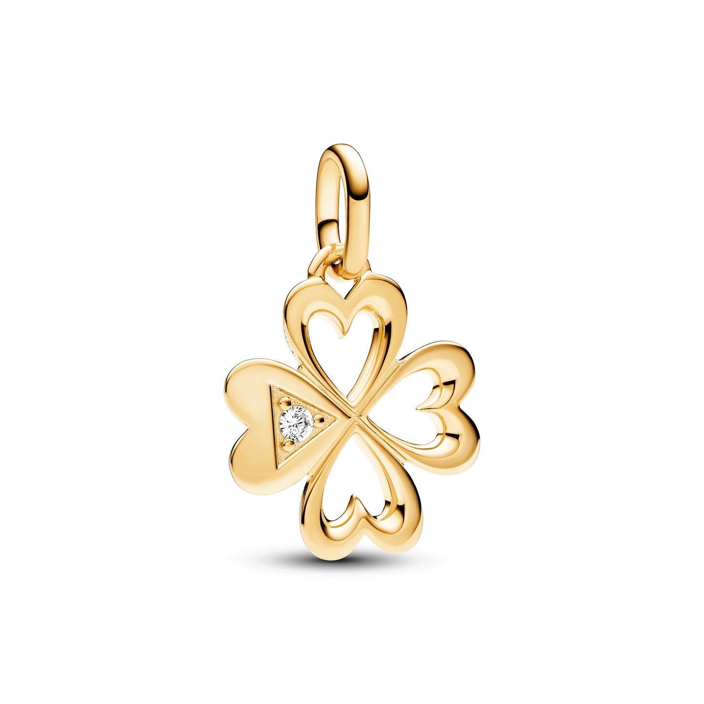 Pandora ME Heart Four-leaf Clover Medallion Charm Premium Fashion Jewelry Gift Collection