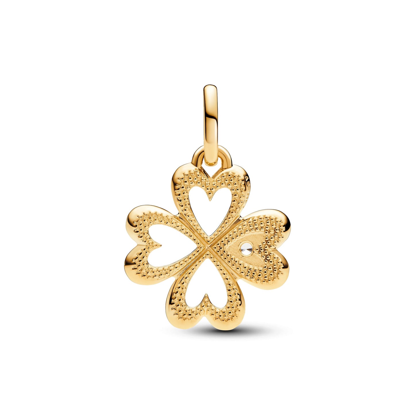Pandora ME Heart Four-leaf Clover Medallion Charm Premium Fashion Jewelry Gift Collection