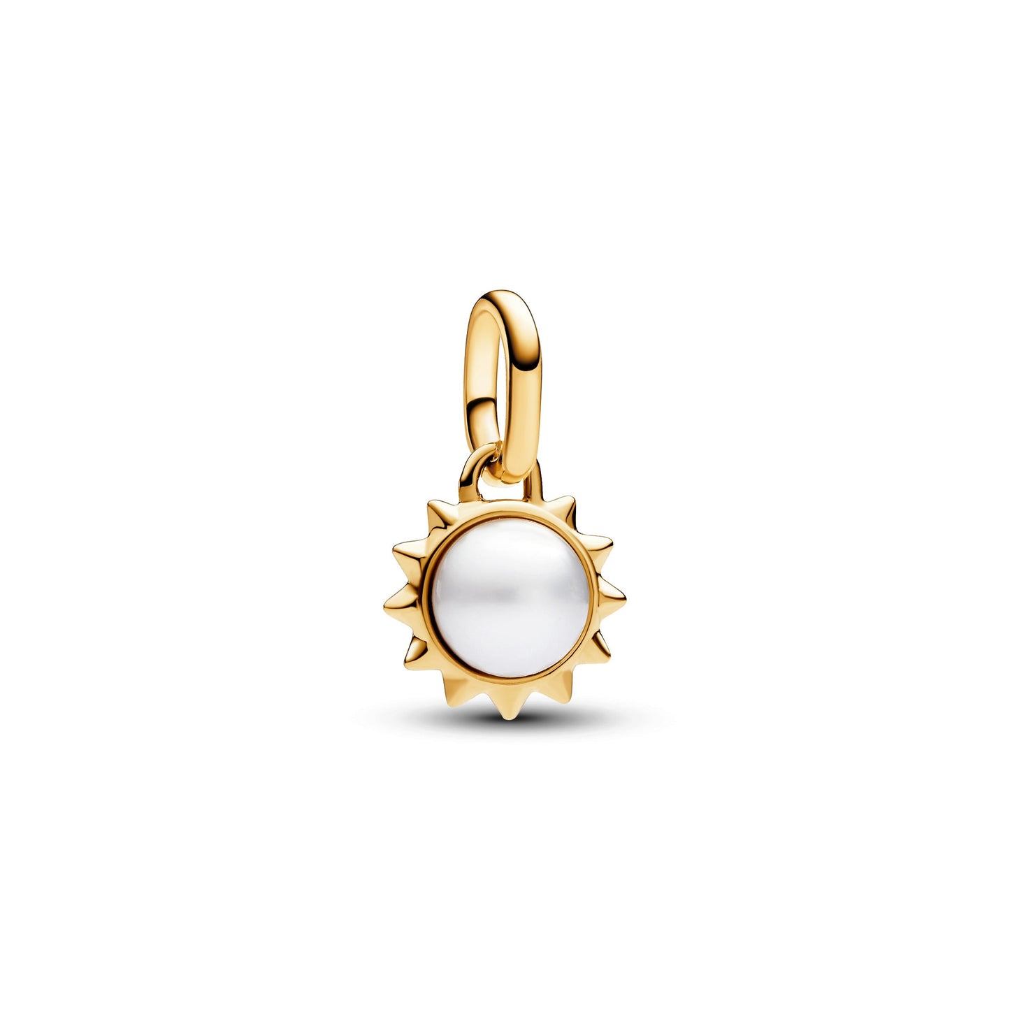Pandora ME Treated Freshwater Cultured Pearl Sun Mini Dangle Charm Premium Fashion Jewelry Gift Collection