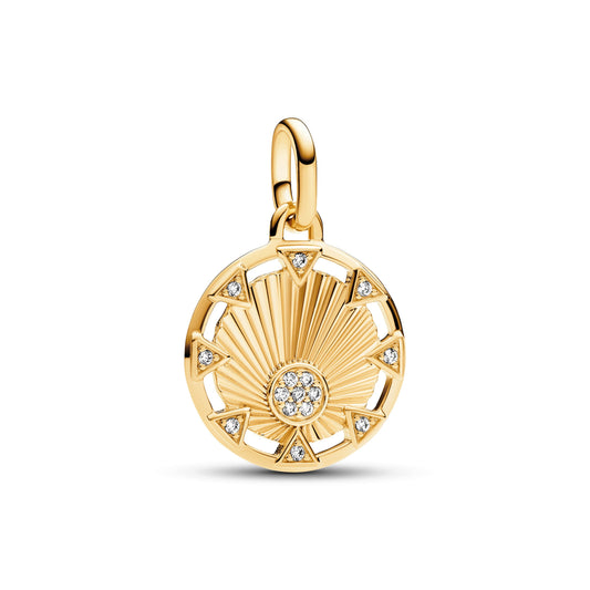 Pandora ME Power of the Light Sun Medallion Charm Premium Fashion Jewelry Gift Collection