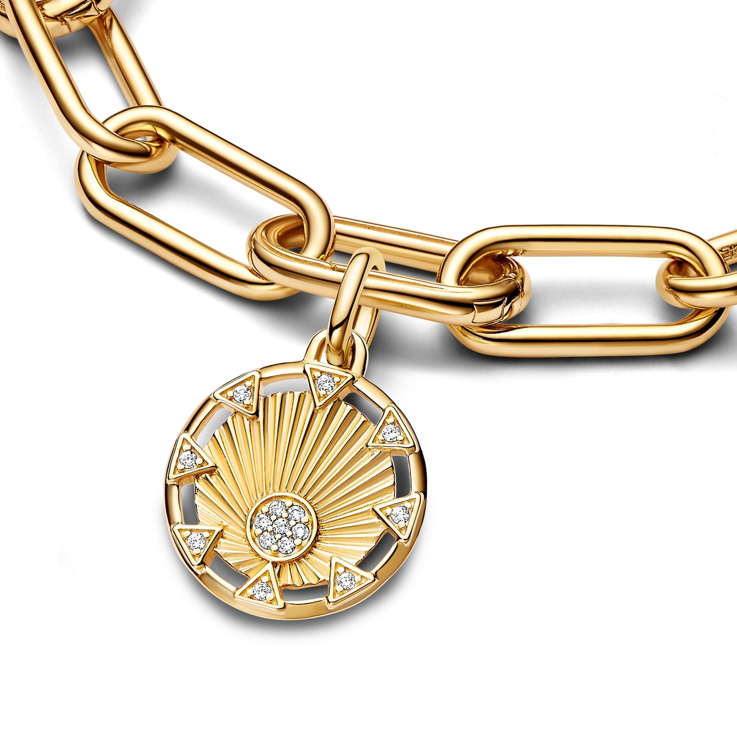 Pandora ME Power of the Light Sun Medallion Charm Premium Fashion Jewelry Gift Collection