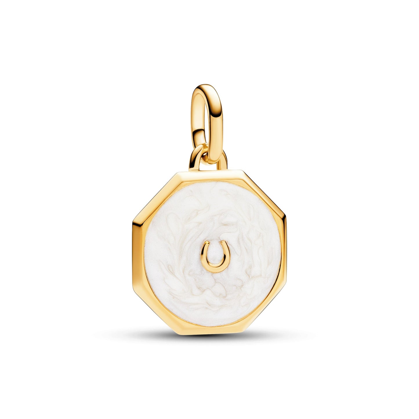 Pandora ME Lucky Horseshoe Medallion Charm Premium Fashion Jewelry Gift Collection