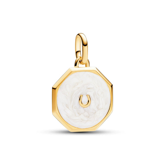 Pandora ME Lucky Horseshoe Medallion Charm Premium Fashion Jewelry Gift Collection
