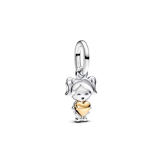 Happy Girl Dangle Charm Premium Fashion Jewelry Gift Collection