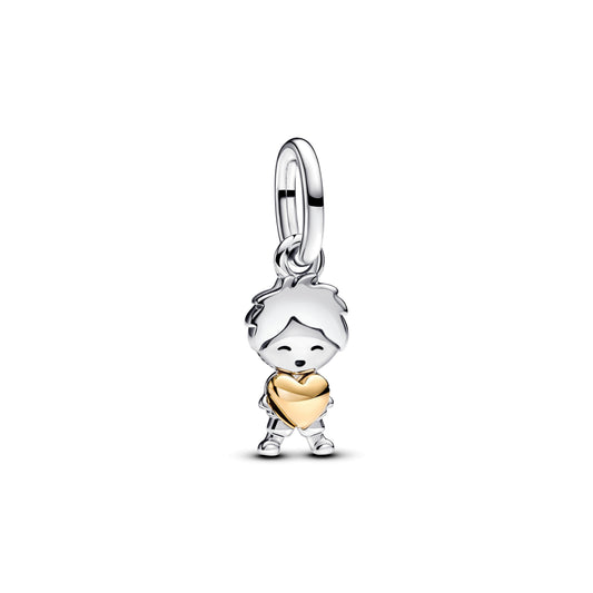 Happy Boy Dangle Charm Premium Fashion Jewelry Gift Collection