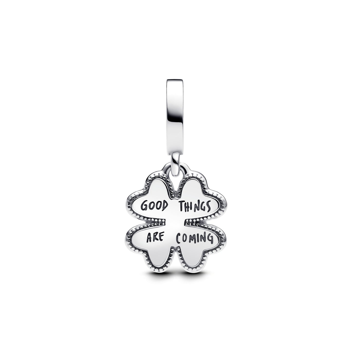 2025 Four Leaf Clover Lab-Grown Diamond Dangle Charm Premium Fashion Jewelry Gift Collection