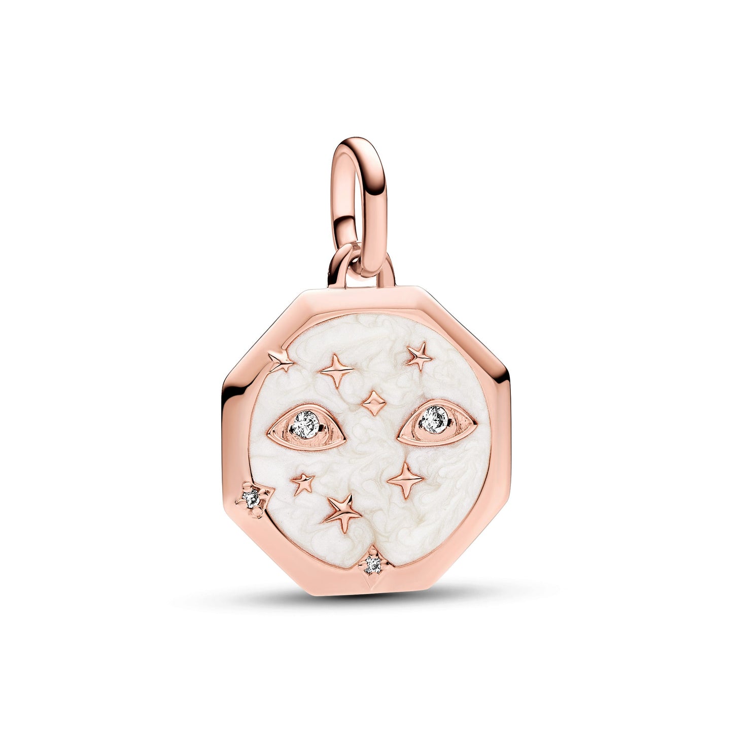 Pandora ME Sparkling Eyes Medallion Charm Premium Fashion Jewelry Gift Collection