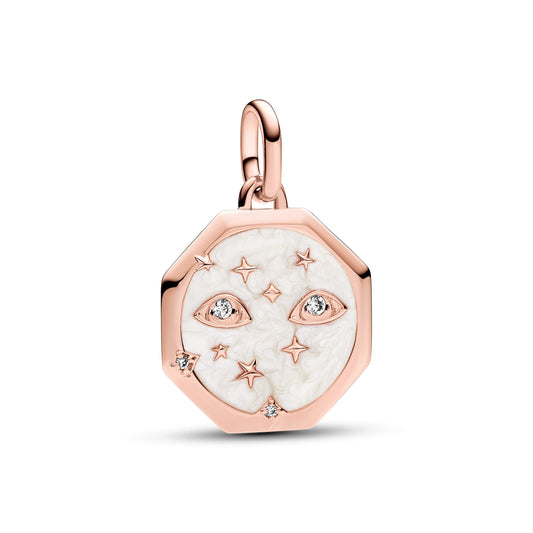 Pandora ME Sparkling Eyes Medallion Charm Premium Fashion Jewelry Gift Collection