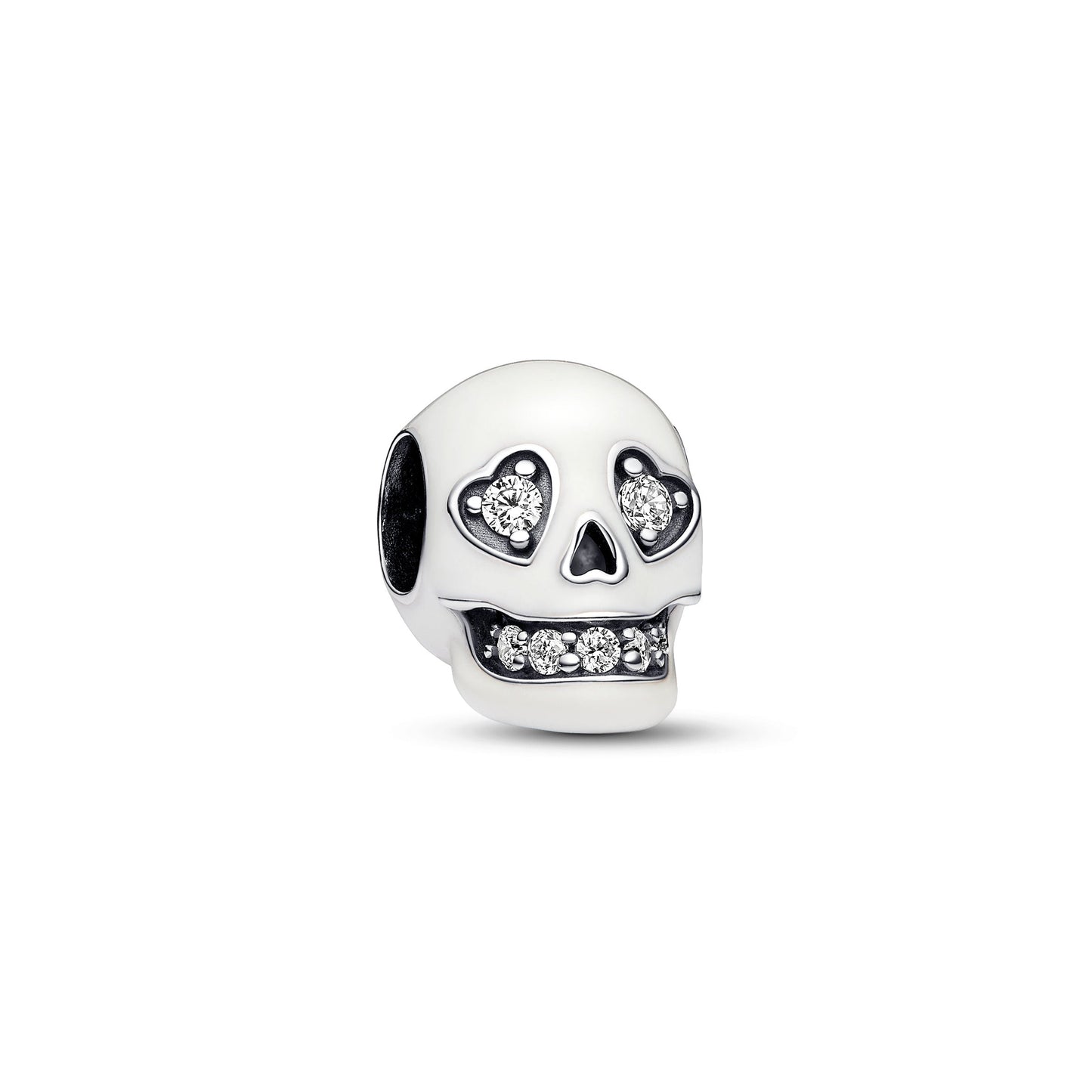 Glow-in-the-dark Sparkling Skull Charm Premium Fashion Jewelry Gift Collection