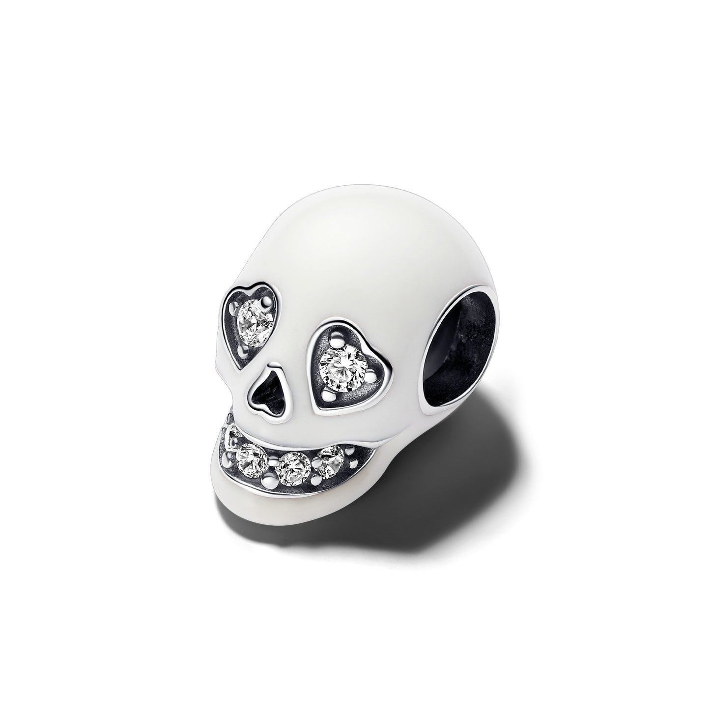 Glow-in-the-dark Sparkling Skull Charm Premium Fashion Jewelry Gift Collection