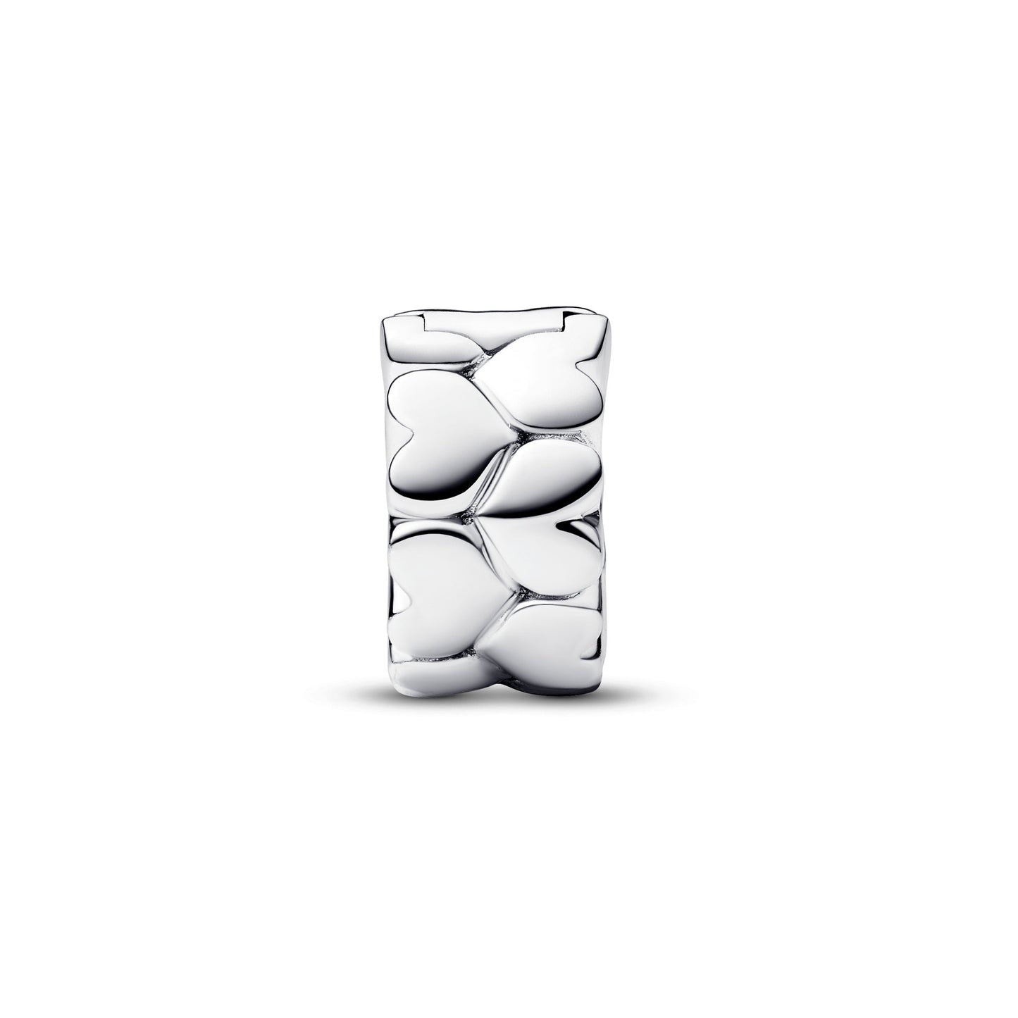 Heart Pattern Clip Charm Premium Fashion Jewelry Gift Collection