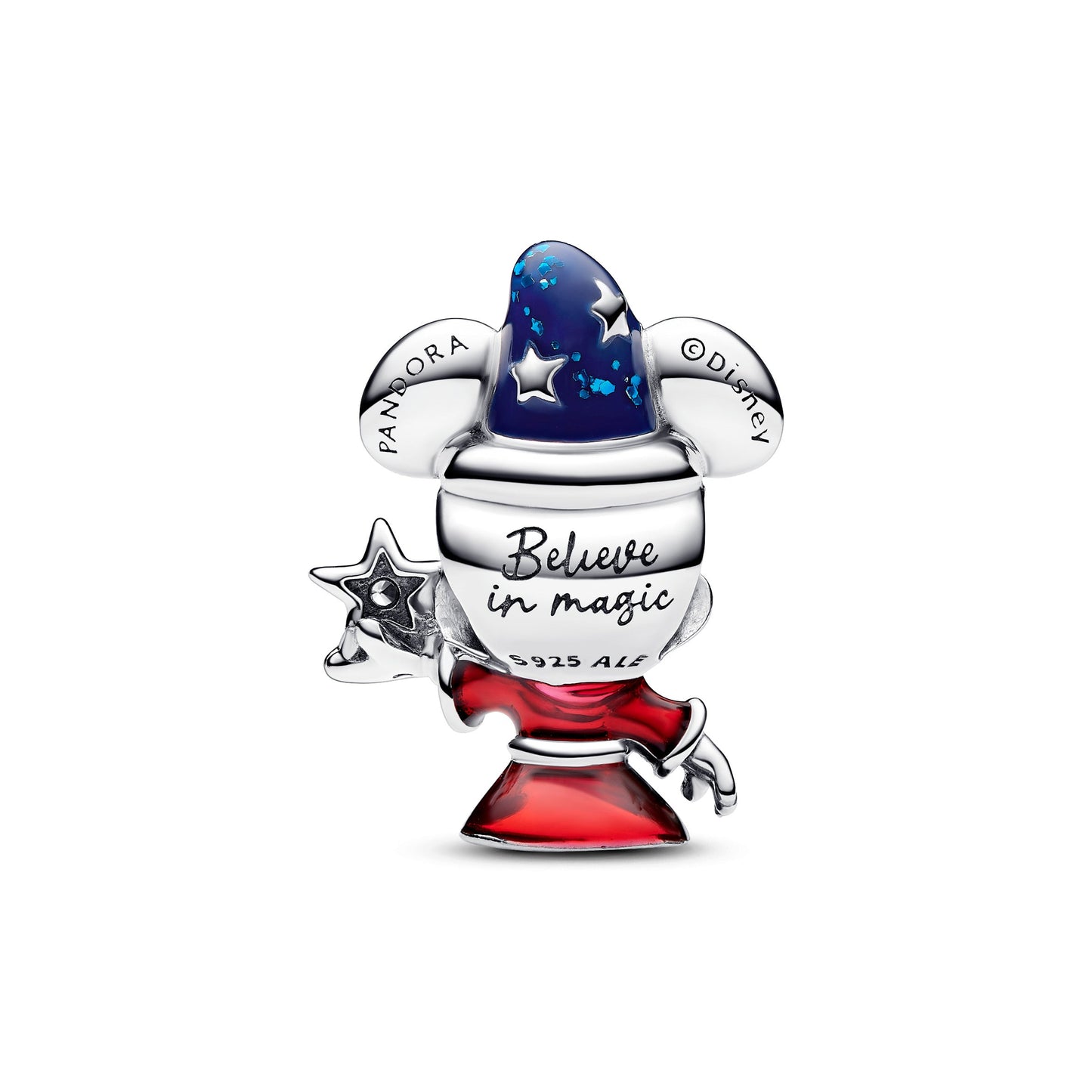Disney Sorcerer Apprentice Mickey Charm Premium Fashion Jewelry Gift Collection