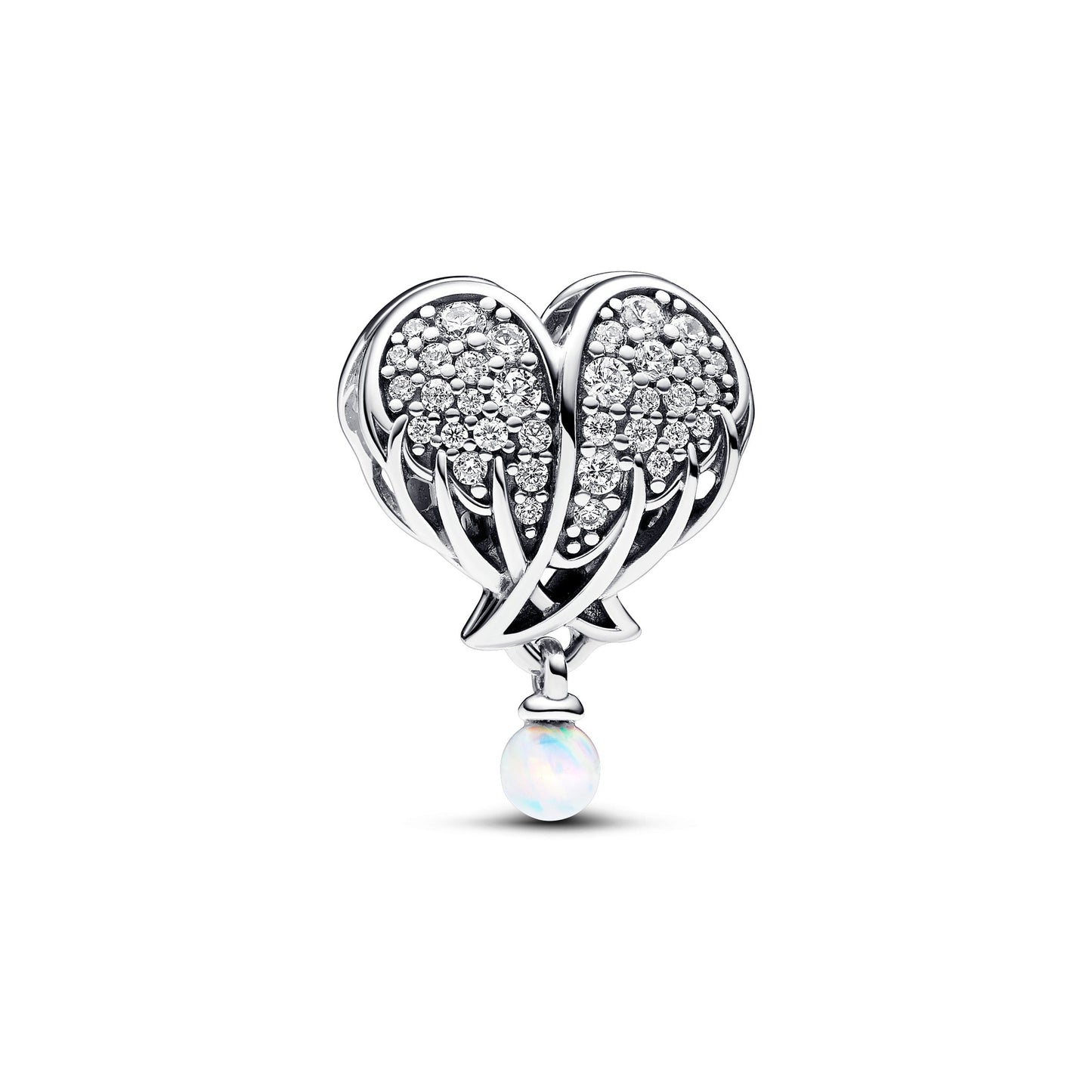 Sparkling Angel Wings & Heart Charm Premium Fashion Jewelry Gift Collection