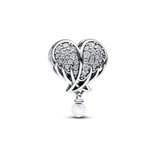 Sparkling Angel Wings & Heart Charm Premium Fashion Jewelry Gift Collection