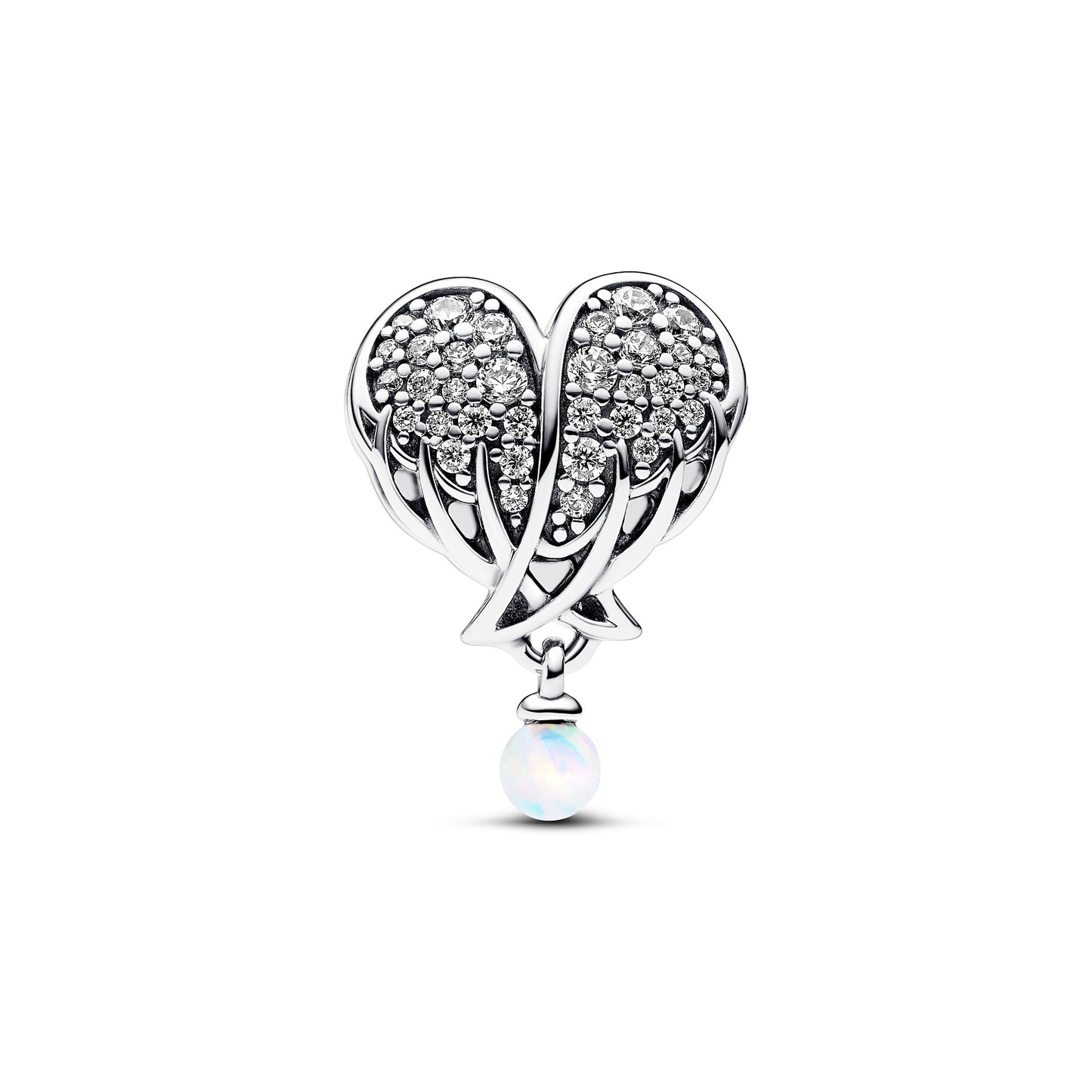 Sparkling Angel Wings & Heart Charm Premium Fashion Jewelry Gift Collection