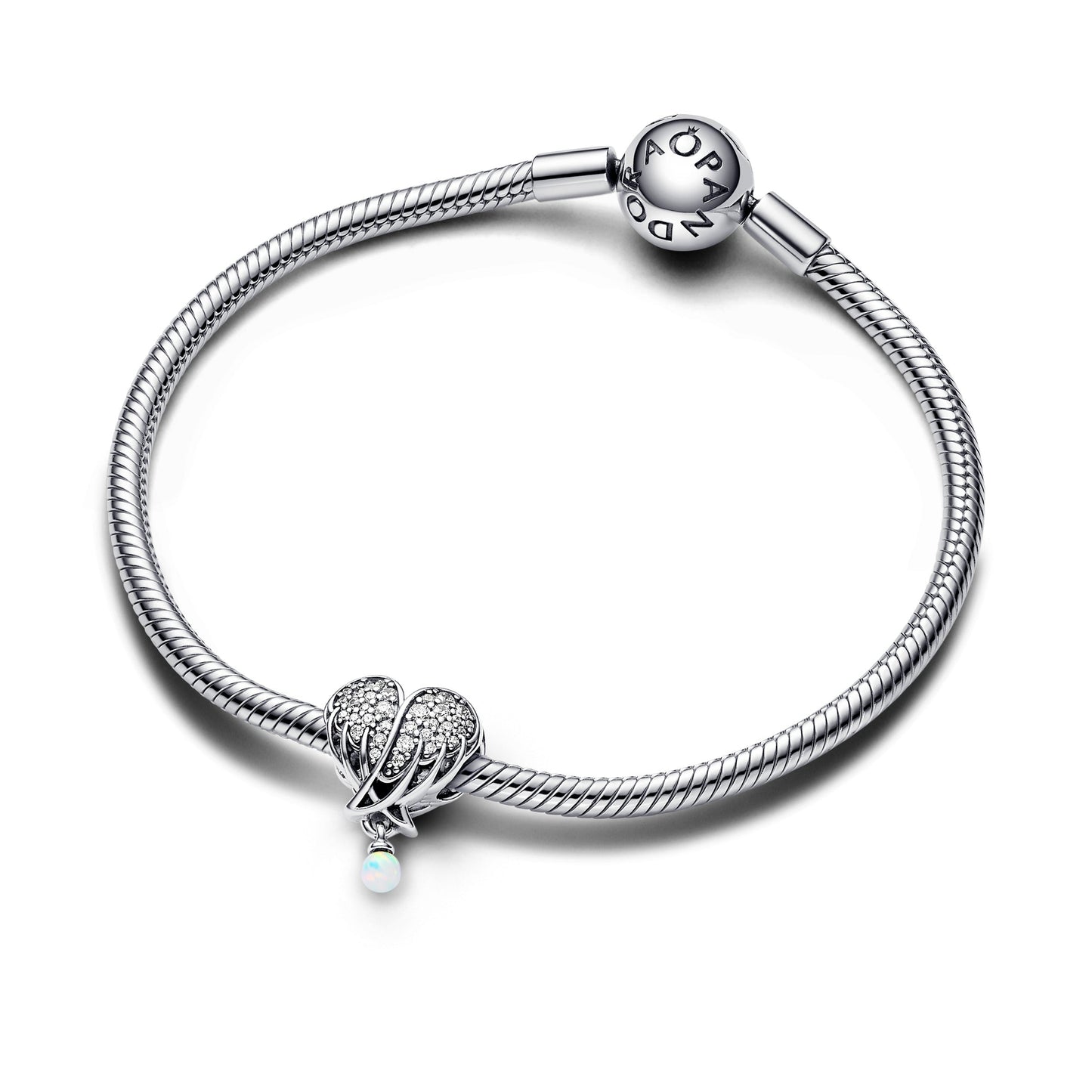 Sparkling Angel Wings & Heart Charm Premium Fashion Jewelry Gift Collection