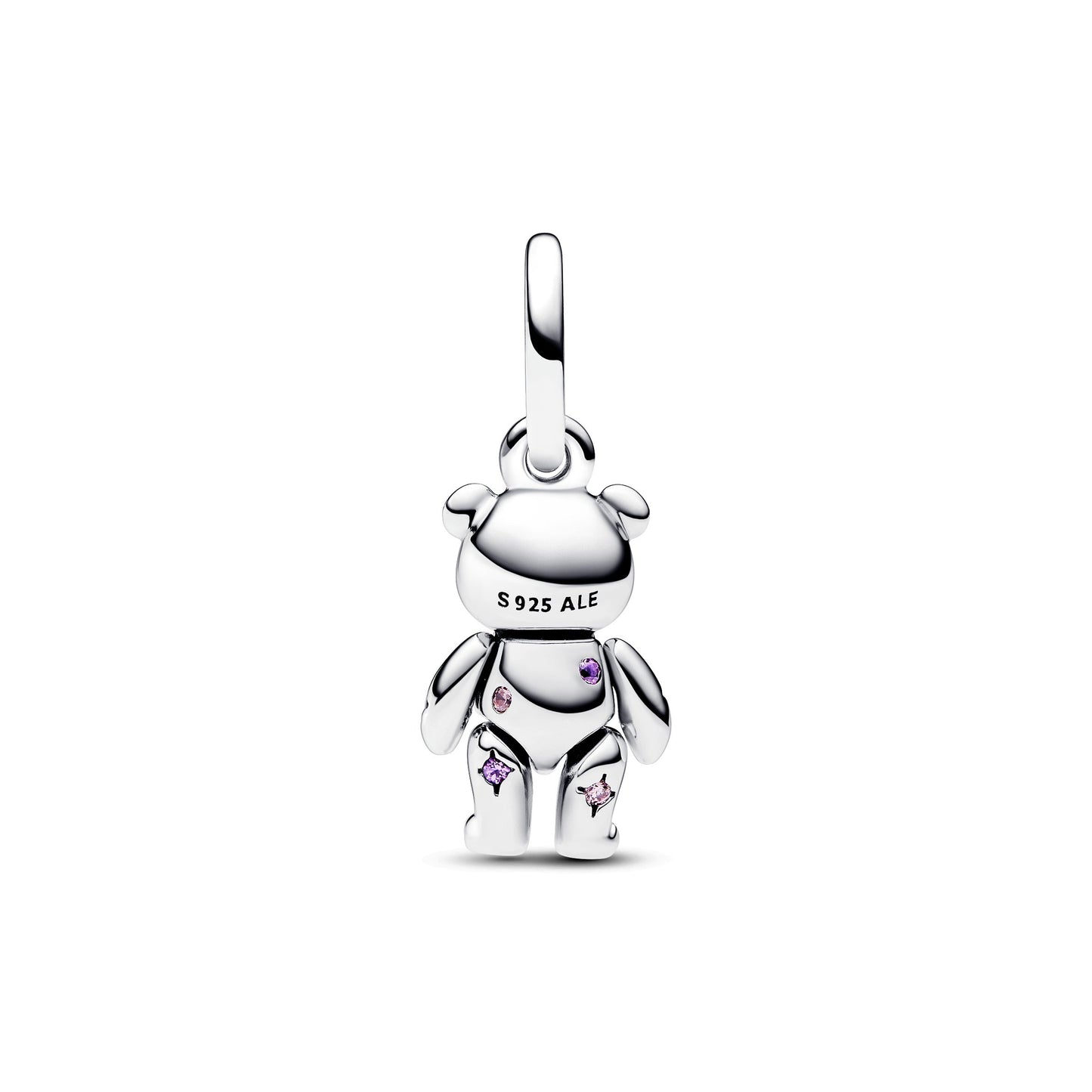 Movable Teddy Bear Dangle Charm Premium Fashion Jewelry Gift Collection