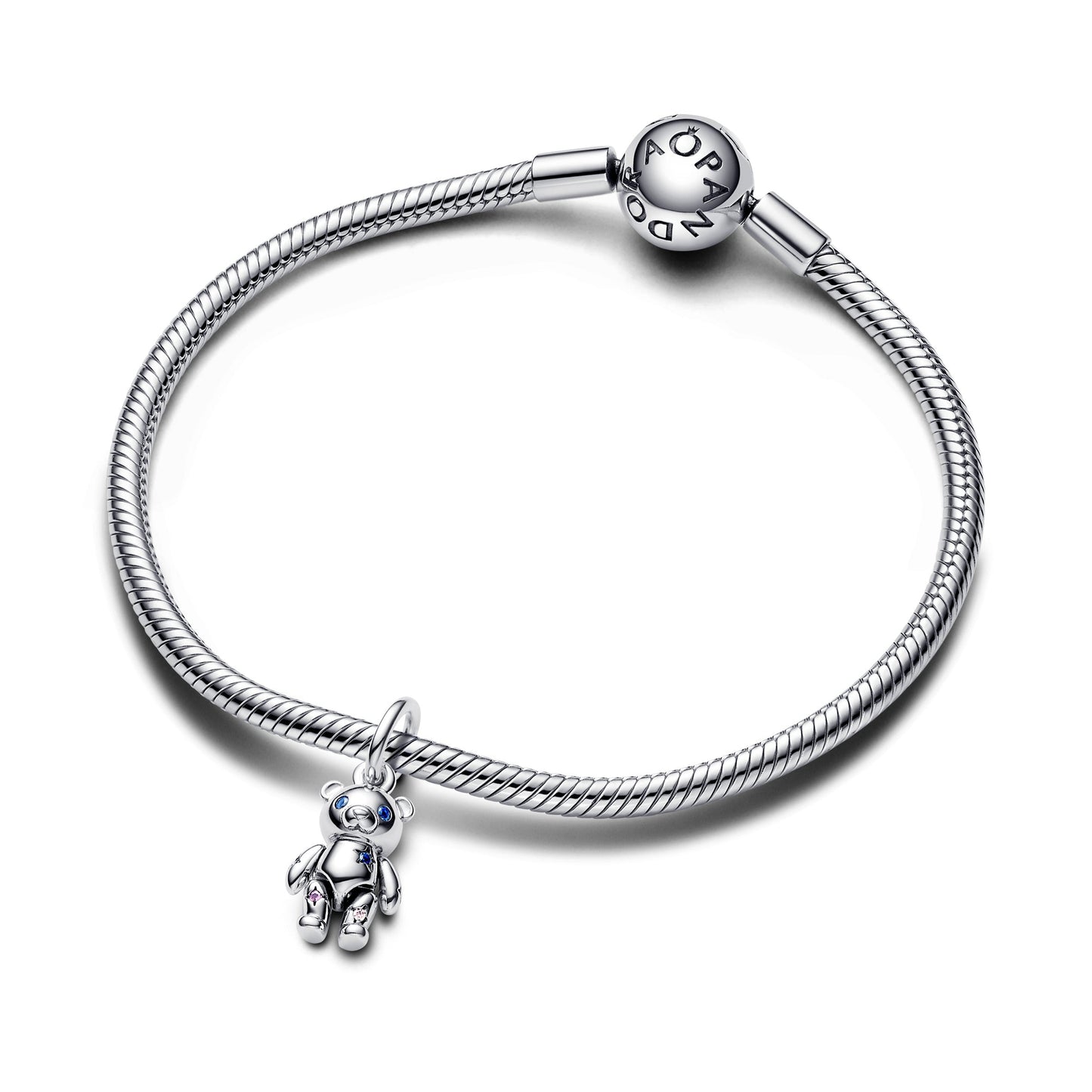 Movable Teddy Bear Dangle Charm Premium Fashion Jewelry Gift Collection