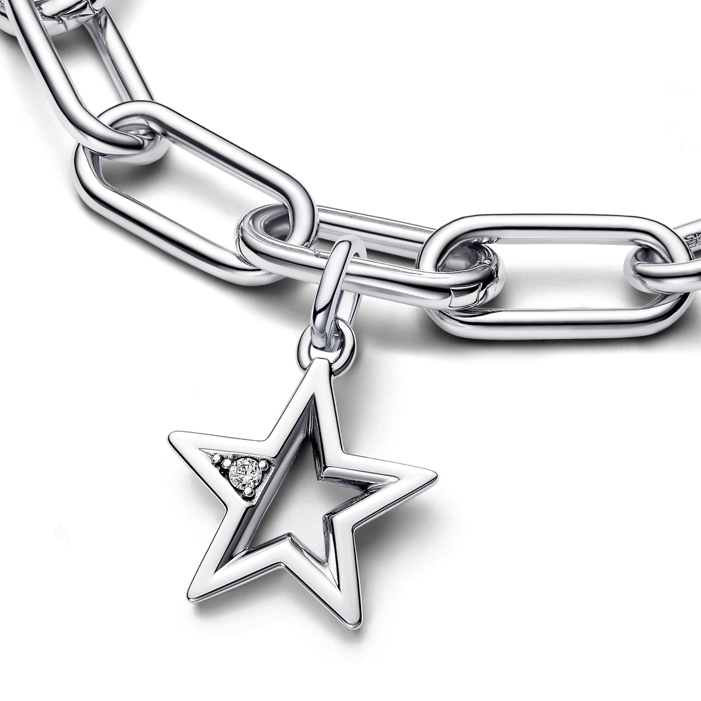 Pandora ME Sparkling Star Medallion Charm Premium Fashion Jewelry Gift Collection