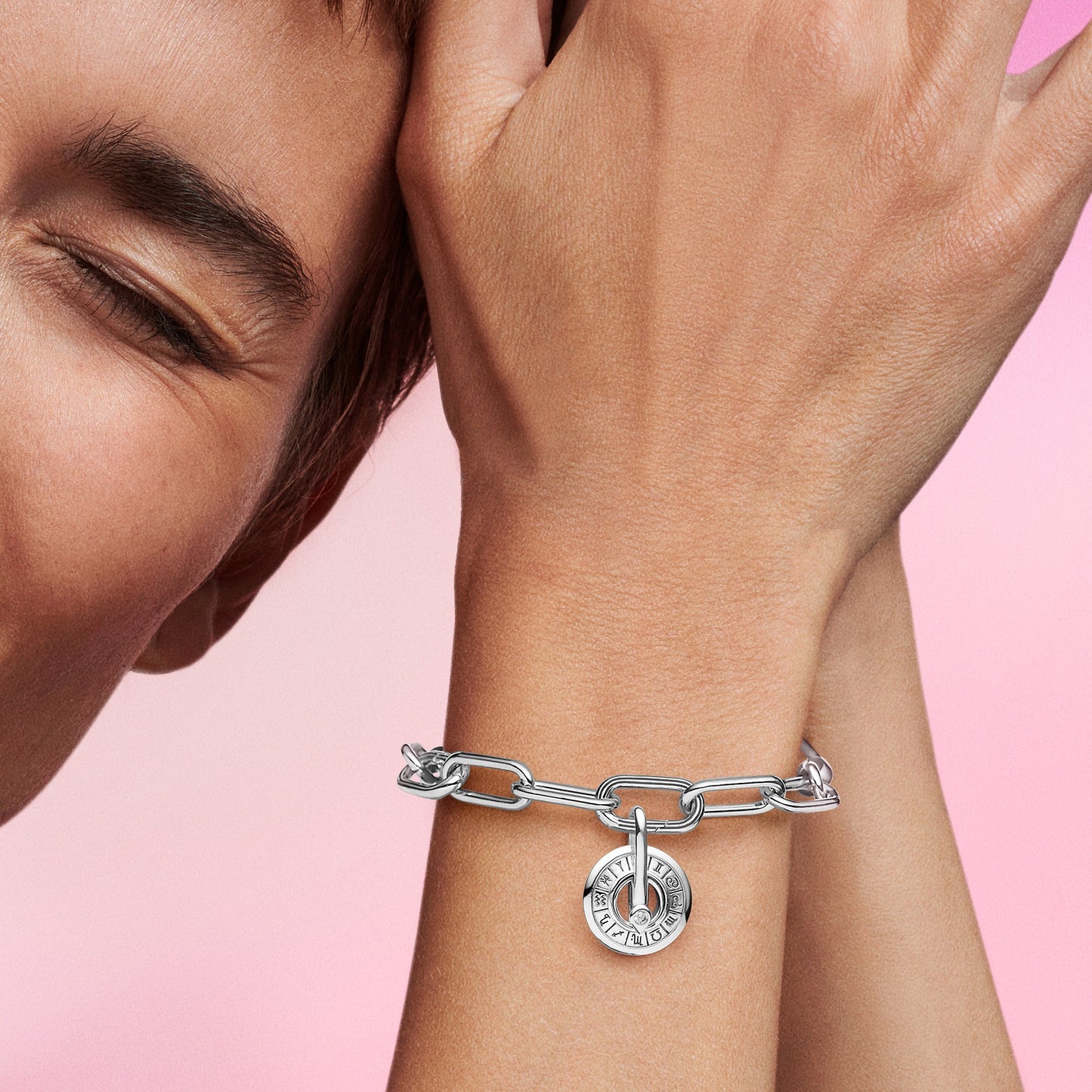 Pandora ME Zodiac Wheel Medallion Charm Premium Fashion Jewelry Gift Collection