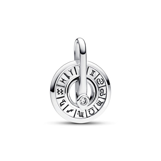 Pandora ME Zodiac Wheel Medallion Charm Premium Fashion Jewelry Gift Collection