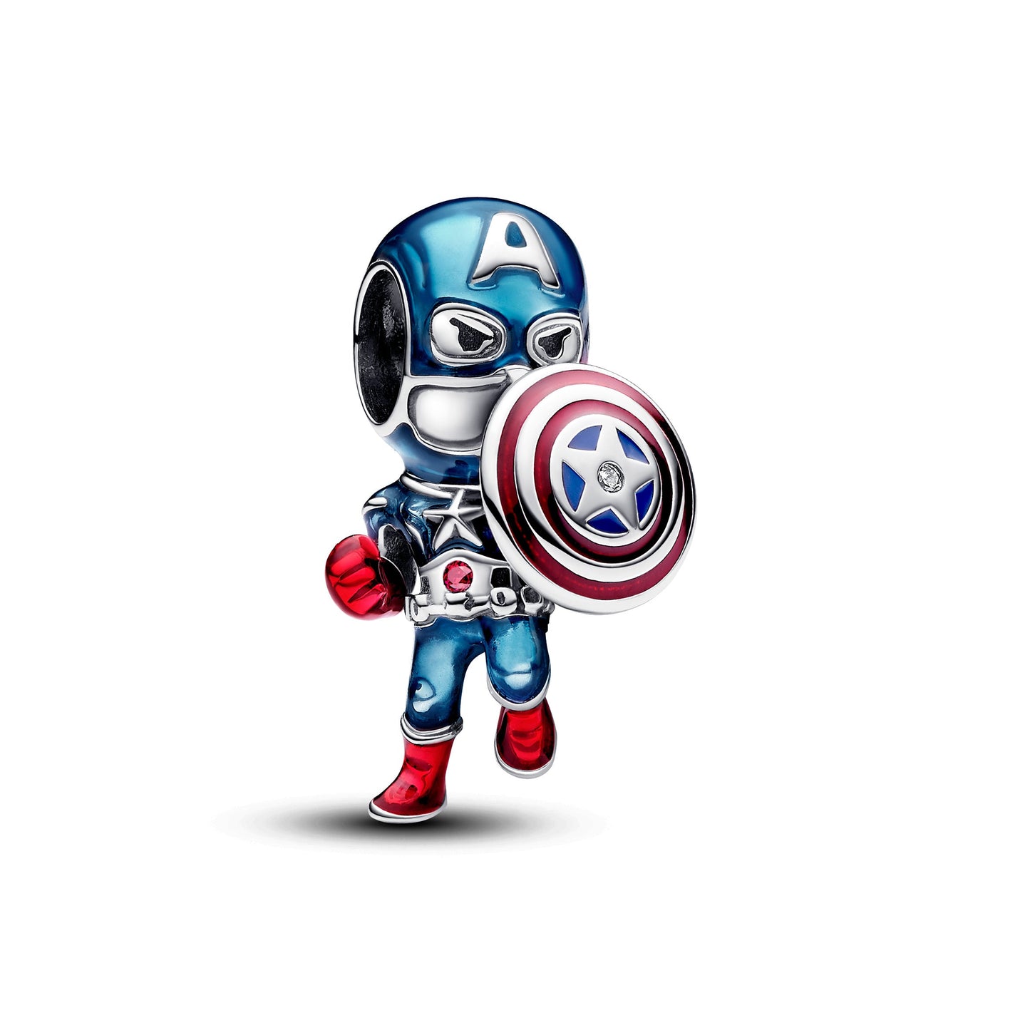 Marvel The Avengers Captain America Charm Premium Fashion Jewelry Gift Collection